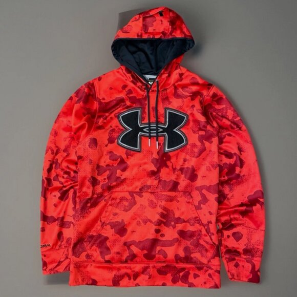 Men’s Under Armour Storm Hoodie Small Pullover Fleece Lined - Picture 1 of 11
